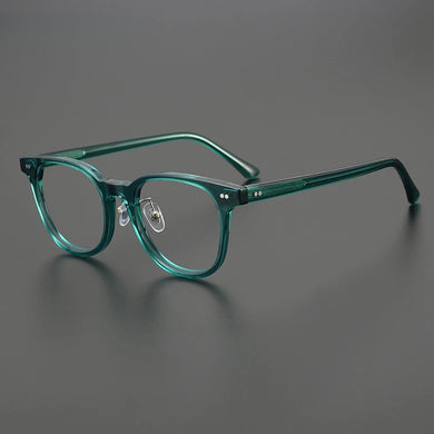 Gatenac 2023 New Acetate Eyeglasses Frame Men Vintage Prescription Myopia Glasses Frame Women Retro Luxury Brand Optics Eyewear
