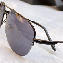 Load image into Gallery viewer, 78ES Pure Titanium Outdoor Double Bridge Sunglasses Oval Men Driving Uv400 Solar Eyeglasses Women Original Quality Eyewear