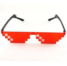 Load image into Gallery viewer, 8 Bit Thug Life Sunglasses Pixelated Mosaic Vintage Funning Sun Glasses Unisex Party Toy Glasses Men Women UV400 Shades Eyewear