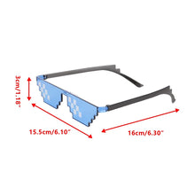 Load image into Gallery viewer, 8 Bit Thug Life Sunglasses Pixelated Mosaic Vintage Funning Sun Glasses Unisex Party Toy Glasses Men Women UV400 Shades Eyewear