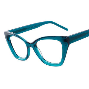 80394 Unisex Luxury Acetate Glasses Frame Men Women Optical  Computer Eyeglasses