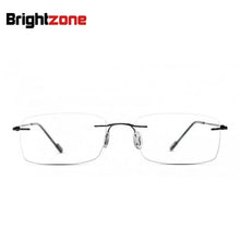 Load image into Gallery viewer, 9 colors Lightest Design Brand Bangni Rimless Non-screw Foldable Leg Pure Titanium Optical Eyeglasses Frame Prescription Glasses