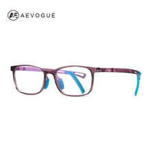 Load image into Gallery viewer, AEVOGUE  Child Anti-Blue Optical Frame TR90 Light Glasses   Eyeglasses Prescription Glasses AE0916