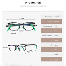Load image into Gallery viewer, AEVOGUE  Child Anti-Blue Optical Frame TR90 Light Glasses   Eyeglasses Prescription Glasses AE0916