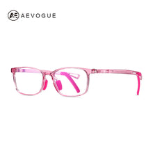 Load image into Gallery viewer, AEVOGUE  Child Anti-Blue Optical Frame TR90 Light Glasses   Eyeglasses Prescription Glasses AE0916