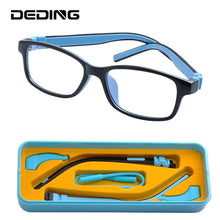 Load image into Gallery viewer, AGE 10-13 Years Kids Eyeglasses Frame Ultra-light Glasses For Children 14G TR90&amp;Silicon Frame/Temple  Screwless Eyewear49mm-15mm