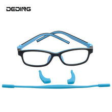Load image into Gallery viewer, AGE 10-13 Years Kids Eyeglasses Frame Ultra-light Glasses For Children 14G TR90&amp;Silicon Frame/Temple  Screwless Eyewear49mm-15mm