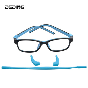 AGE 10-13 Years Kids Eyeglasses Frame Ultra-light Glasses For Children 14G TR90&Silicon Frame/Temple  Screwless Eyewear49mm-15mm