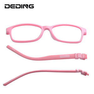 AGE 10-13 Years Kids Eyeglasses Frame Ultra-light Glasses For Children 14G TR90&Silicon Frame/Temple  Screwless Eyewear49mm-15mm