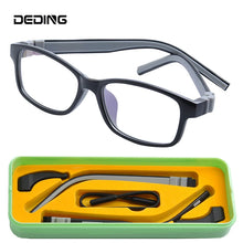 Load image into Gallery viewer, AGE 10-13 Years Kids Eyeglasses Frame Ultra-light Glasses For Children 14G TR90&amp;Silicon Frame/Temple  Screwless Eyewear49mm-15mm