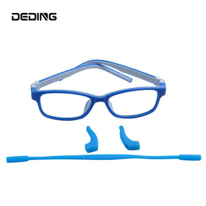 AGE 10-13 Years Kids Eyeglasses Frame Ultra-light Glasses For Children 14G TR90&Silicon Frame/Temple  Screwless Eyewear49mm-15mm