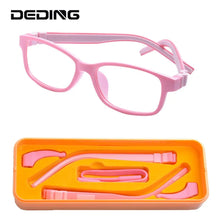 Load image into Gallery viewer, AGE 10-13 Years Kids Eyeglasses Frame Ultra-light Glasses For Children 14G TR90&amp;Silicon Frame/Temple  Screwless Eyewear49mm-15mm