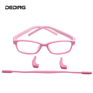 AGE 10-13 Years Kids Eyeglasses Frame Ultra-light Glasses For Children 14G TR90&Silicon Frame/Temple  Screwless Eyewear49mm-15mm