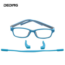 Load image into Gallery viewer, AGE 10-13 Years Kids Eyeglasses Frame Ultra-light Glasses For Children 14G TR90&amp;Silicon Frame/Temple  Screwless Eyewear49mm-15mm