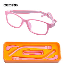 Load image into Gallery viewer, AGE 10-13 Years Kids Eyeglasses Frame Ultra-light Glasses For Children 14G TR90&amp;Silicon Frame/Temple  Screwless Eyewear49mm-15mm