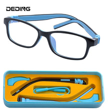 Load image into Gallery viewer, AGE 10-13 Years Kids Eyeglasses Frame Ultra-light Glasses For Children 14G TR90&amp;Silicon Frame/Temple  Screwless Eyewear49mm-15mm