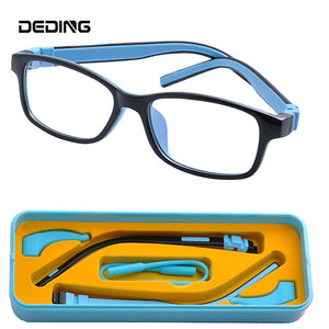 AGE 10-13 Years Kids Eyeglasses Frame Ultra-light Glasses For Children 14G TR90&Silicon Frame/Temple  Screwless Eyewear49mm-15mm
