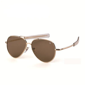 AO Aviation Sunglasses Men women  American Army Military Optical retro oval driving glasses pilot Oculos de sol masculino