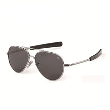 Carica l&#39;immagine nel visualizzatore di Gallery, AO Aviation Sunglasses Men women  American Army Military Optical retro oval driving glasses pilot Oculos de sol masculino