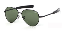 Carica l&#39;immagine nel visualizzatore di Gallery, AO Aviation Sunglasses Men women  American Army Military Optical retro oval driving glasses pilot Oculos de sol masculino
