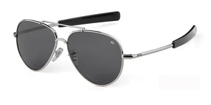 AO Aviation Sunglasses Men women  American Army Military Optical retro oval driving glasses pilot Oculos de sol masculino