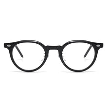 Load image into Gallery viewer, Acetate Glasses Frame Men Vintage Round Prescription Eyeglasses Women Optical Myopia Eyewear Blue Light Gafas Handmade Designer