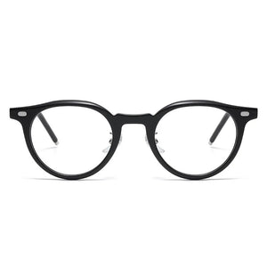 Acetate Glasses Frame Men Vintage Round Prescription Eyeglasses Women Optical Myopia Eyewear Blue Light Gafas Handmade Designer