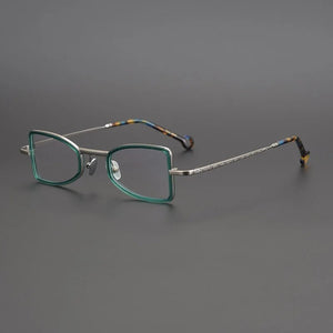 Acetate Glasses Frame Men Women 2020 Vintage Clear Small Square Eye Glasses Optical Prescription Eyeglasses Frames Eyewear Gafas