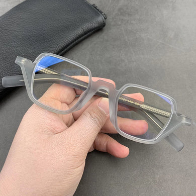 Acetate Glasses Frame Men Women Vintage Small Square Glasses Optical Myopia Prescription Eyeglasses Frames Clear Eyewear Oculos