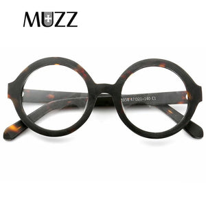 Acetate Optical Eyeglasses Frame Men  Retro Vintage Round Eye Glasses Women Spectacles Man Woman Optical Nerd Eyewear Zolman