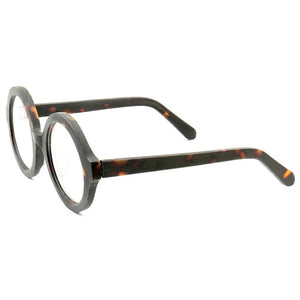 Acetate Optical Eyeglasses Frame Men  Retro Vintage Round Eye Glasses Women Spectacles Man Woman Optical Nerd Eyewear Zolman