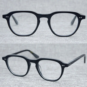 Acetate Square Glasses Frame Women Men Vintage Transparent Clear Glasses Optical Prescription Eyeglasses Frames Eyewear Oculos