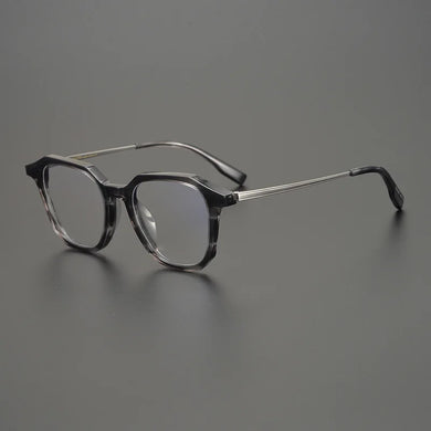 Acetate Top-notch Japanese Style Sunglasses Frames of Top Quality Men  Eyeglasses with Case