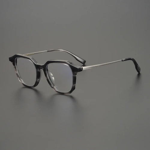Acetate Top-notch Japanese Style Sunglasses Frames of Top Quality Men  Eyeglasses with Case