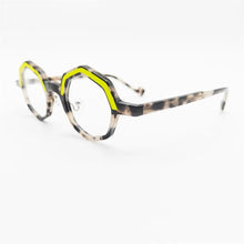 Load image into Gallery viewer, Acetate Vintage Glasses Vintage Men Myopia Optical Prescription Oval Polygon Eyeglasses Frame Women Japanese Style Eyewear