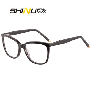 Acetate frame reading glasses for women near and far multifocal eyeglasses myopia women glasses resin lenses shipping customized