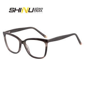 Acetate frame reading glasses for women near and far multifocal eyeglasses myopia women glasses resin lenses shipping customized