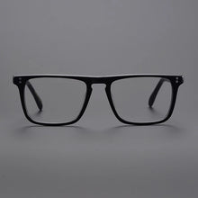 Load image into Gallery viewer, Acetate square frame glasses for men vintage tortoiseshell handmade optical glasses frames make prescription glasses progressive