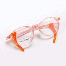Load image into Gallery viewer, Adjustable Temples Flexible TR90 Children&#39;s Optical Frames Non Slipping Silicon Eyeglasses Soft Boys Girls Colourful Spectacles
