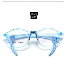 Load image into Gallery viewer, Adjustable Temples Flexible TR90 Children&#39;s Optical Frames Non Slipping Silicon Eyeglasses Soft Boys Girls Colourful Spectacles
