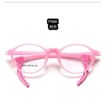 Load image into Gallery viewer, Adjustable Temples Flexible TR90 Children&#39;s Optical Frames Non Slipping Silicon Eyeglasses Soft Boys Girls Colourful Spectacles