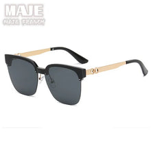 Load image into Gallery viewer, Advanced sunglasses for women with large frame and small polarized light, UV resistant driving sunglasses