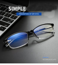 Load image into Gallery viewer, Agstum Classic Anti-blue Light Myopia Eyeglasses Men Women Shortsighted Nearsighted Eyewear -1.0 -1.5 -2.0 -2.5 -3.0 -3.5 -4.5