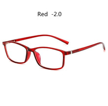 Load image into Gallery viewer, Agstum Classic Anti-blue Light Myopia Eyeglasses Men Women Shortsighted Nearsighted Eyewear -1.0 -1.5 -2.0 -2.5 -3.0 -3.5 -4.5