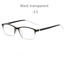Load image into Gallery viewer, Agstum Classic Anti-blue Light Myopia Eyeglasses Men Women Shortsighted Nearsighted Eyewear -1.0 -1.5 -2.0 -2.5 -3.0 -3.5 -4.5