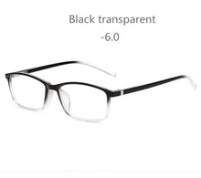 Load image into Gallery viewer, Agstum Classic Anti-blue Light Myopia Eyeglasses Men Women Shortsighted Nearsighted Eyewear -1.0 -1.5 -2.0 -2.5 -3.0 -3.5 -4.5