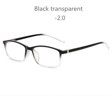 Load image into Gallery viewer, Agstum Classic Anti-blue Light Myopia Eyeglasses Men Women Shortsighted Nearsighted Eyewear -1.0 -1.5 -2.0 -2.5 -3.0 -3.5 -4.5