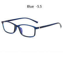 Load image into Gallery viewer, Agstum Classic Anti-blue Light Myopia Eyeglasses Men Women Shortsighted Nearsighted Eyewear -1.0 -1.5 -2.0 -2.5 -3.0 -3.5 -4.5