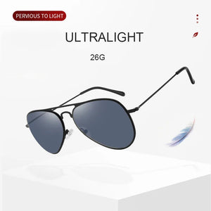 Ahora Bifocal Pilot Shade Reading Glasses Men&Women Alloy Sunglasses Presbyopic Doubel Beam Eyeglasses +1.0+1.5+2.0+2.5+3.0+3.5
