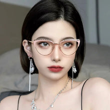 Load image into Gallery viewer, Ahora Personalised Ladies Butterfly Glasses Frames Unique Design Anti Blue Light Computer Reading Glasses Eyewear Frame Female